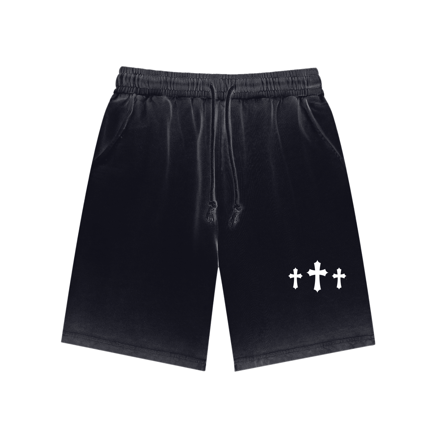 Tres Cruces Cotton Shorts