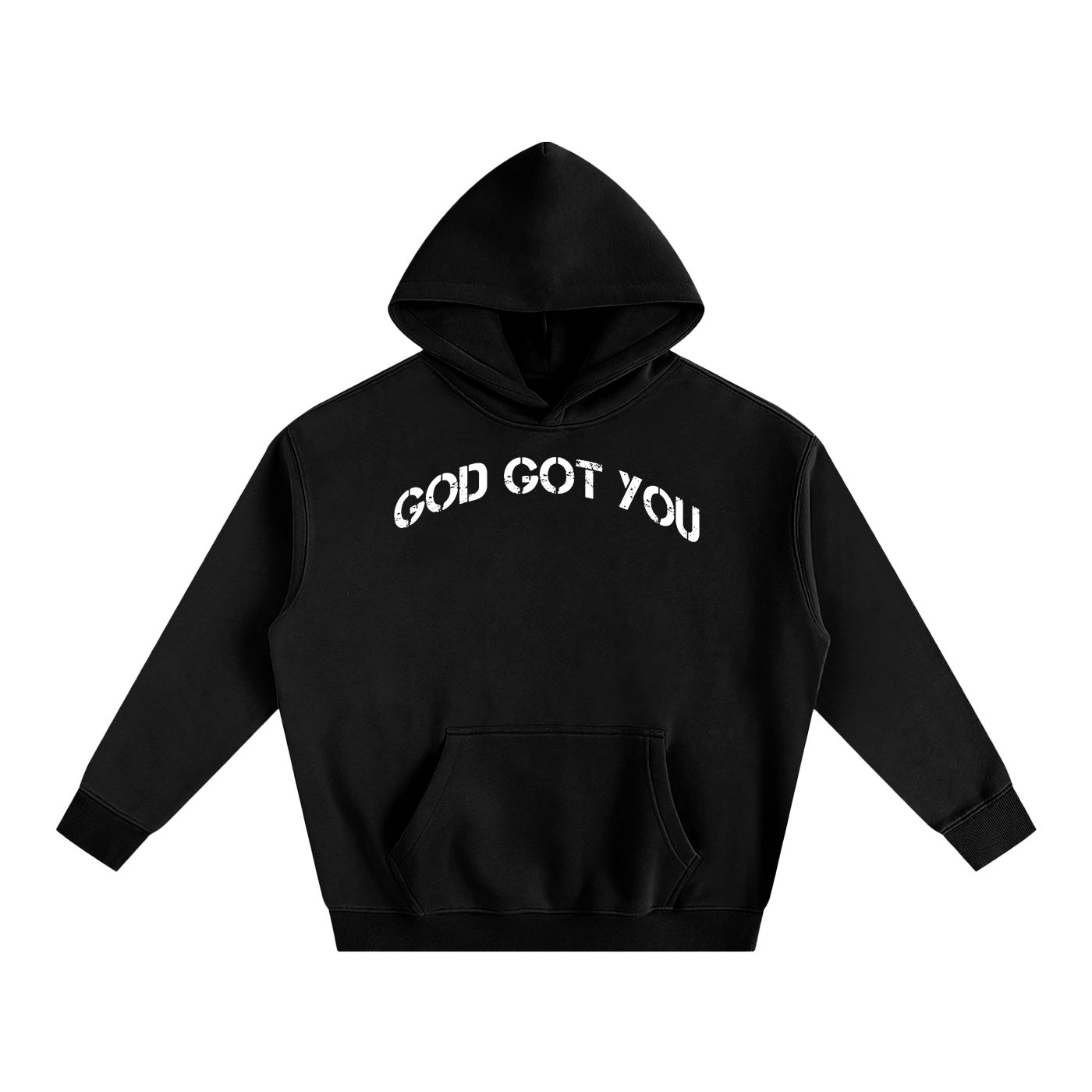 God Got You Heavyweight Cotton Hoodie